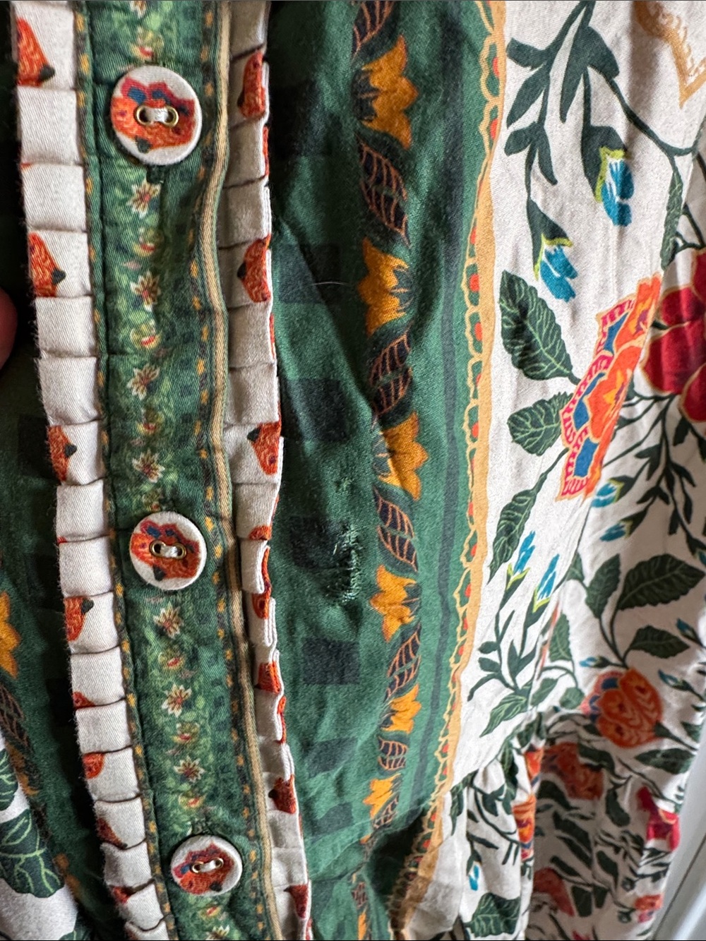Farm Rio Garden Tapestry Maxi Dress - Picture 9 of 10